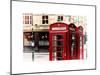 Red Telephone Booths - London - UK - England - United Kingdom - Europe-Philippe Hugonnard-Mounted Art Print