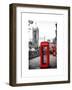 Red Telephone Booths - London - UK - England - United Kingdom - Europe-Philippe Hugonnard-Framed Art Print