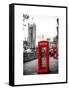 Red Telephone Booths - London - UK - England - United Kingdom - Europe-Philippe Hugonnard-Framed Stretched Canvas