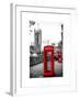 Red Telephone Booths - London - UK - England - United Kingdom - Europe-Philippe Hugonnard-Framed Art Print