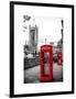 Red Telephone Booths - London - UK - England - United Kingdom - Europe-Philippe Hugonnard-Framed Art Print