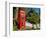 Red Telephone Box, Alameda Gardens, Gibraltar, Europe-Giles Bracher-Framed Photographic Print