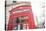 Red Telephone Box and Big Ben (Elizabeth Tower), Houses of Parliament, Westminster, London, England-Matthew Williams-Ellis-Stretched Canvas