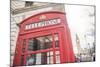 Red Telephone Box and Big Ben (Elizabeth Tower), Houses of Parliament, Westminster, London, England-Matthew Williams-Ellis-Mounted Photographic Print
