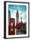 Red Telephone Box and Big Ben in Westminster in London.-Songquan Deng-Framed Photographic Print