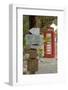 Red Telephone Box and Signs at Mama Pasta'S-Frank Fell-Framed Photographic Print