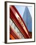 Red Telephone Box and the Shard, London, England, United Kingdom, Europe-Frank Fell-Framed Photographic Print