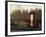 Red Telephone Box on a Frosty Morning, Snelston, Hartington, Derbyshire, England, UK-Pearl Bucknall-Framed Photographic Print