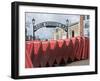 Red Telephone Box Sculpture Entitled Out of Order by David Mach, Kingston Upon Thames, Surrey-Hazel Stuart-Framed Photographic Print