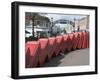 Red Telephone Box Sculpture Out of Order by David Mach. Kingston Upon Thames, Surrey-Hazel Stuart-Framed Photographic Print