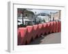 Red Telephone Box Sculpture Out of Order by David Mach. Kingston Upon Thames, Surrey-Hazel Stuart-Framed Photographic Print