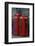 Red Telephone Boxes, Smithfield Market, London. Examples of K2 and K6 kiosks.-Richard Turpin-Framed Photo