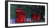 Red Telephone Boxes, Smithfield Market, Smithfield, London-Richard Bryant-Framed Photographic Print
