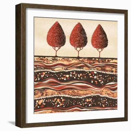 Red Three-Lisa Frances Judd-Framed Art Print