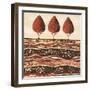 Red Three-Lisa Frances Judd-Framed Art Print