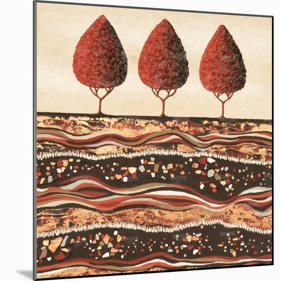 Red Three-Lisa Frances Judd-Mounted Art Print