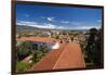 Red Tile Roofs Of Santa Barbara California-George Oze-Framed Photographic Print