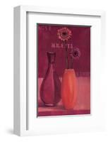 Red Tones-Anna Flores-Framed Art Print