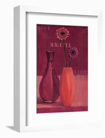 Red Tones-Anna Flores-Framed Art Print