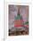 Red Tower in the Trinity Lavra of St. Sergius-Boris Kustodiyev-Framed Giclee Print