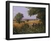Red Tractor-Bill Makinson-Framed Giclee Print