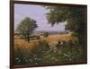 Red Tractor-Bill Makinson-Framed Giclee Print