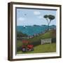 Red Tractor-Sophie Harding-Framed Giclee Print