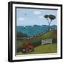 Red Tractor-Sophie Harding-Framed Giclee Print
