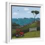 Red Tractor-Sophie Harding-Framed Giclee Print