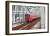 Red Train-Tupungato-Framed Photographic Print