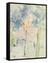 Red Tree in a Wood, 1893 (W/C on Paper)-Berthe Morisot-Framed Stretched Canvas