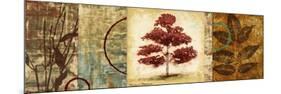 Red Tree Panel II-Michael Marcon-Mounted Art Print