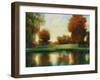 Red Tree Park-Jason Javara-Framed Giclee Print