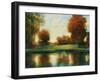 Red Tree Park-Jason Javara-Framed Giclee Print