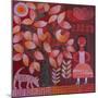 Red Tree-Hilke Macintyre-Mounted Giclee Print