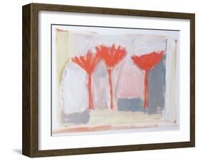 Red Trees, 2002-Sue Jamieson-Framed Giclee Print