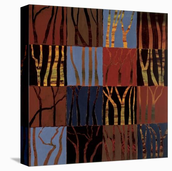 Red Trees II-Gail Altschuler-Stretched Canvas