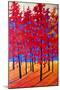 Red Trees-Patty Baker-Mounted Art Print