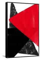 red triangle,2017-Alex Caminker-Framed Stretched Canvas