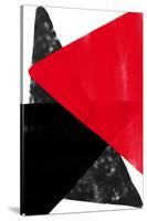 red triangle,2017-Alex Caminker-Stretched Canvas