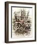 Red Tricycle-Mindy Sommers-Framed Premium Giclee Print