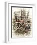 Red Tricycle-Mindy Sommers-Framed Premium Giclee Print