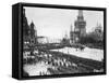 Red Troops Outside the Kremlin-null-Framed Stretched Canvas