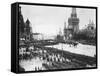 Red Troops Outside the Kremlin-null-Framed Stretched Canvas