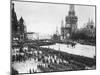 Red Troops Outside the Kremlin-null-Mounted Premium Photographic Print