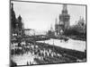Red Troops Outside the Kremlin-null-Mounted Photographic Print