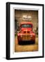 Red Truck-Craig Satterlee-Framed Photographic Print