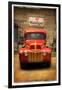 Red Truck-Craig Satterlee-Framed Photographic Print