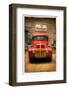 Red Truck-Craig Satterlee-Framed Photographic Print