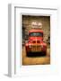 Red Truck-Craig Satterlee-Framed Photographic Print